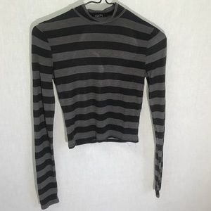 Super cute stripped crop top